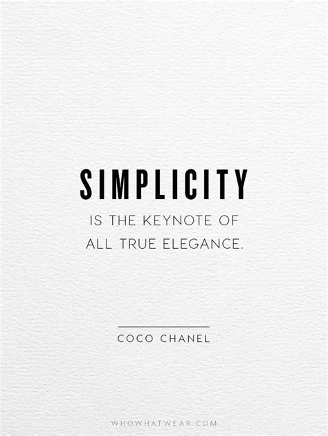 coco chanel luxury quote|coco chanel quotes simplicity.